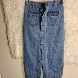 Zaya by Zendaya denim skirt